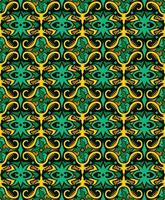 patrón sin costuras de patrón étnico dayak.motivo de tela indonesia tradicional.patrón de borneo. inspiración de diseño vectorial. textil creativo para moda o tela vector