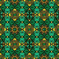 patrón sin costuras de patrón étnico dayak.motivo de tela indonesia tradicional.patrón de borneo. inspiración de diseño vectorial. textil creativo para moda o tela vector