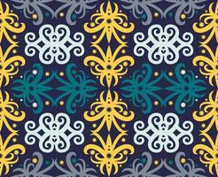 seamless patern of dayak ethnic pattern.traditional Indonesian fabric motif.borneo pattern. vector design inspiration. Creative textile for fashion or cloth