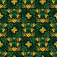 seamless patern of dayak ethnic pattern.traditional Indonesian fabric motif.borneo pattern. vector design inspiration. Creative textile for fashion or cloth