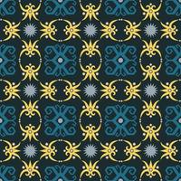 seamless patern of dayak ethnic pattern.traditional Indonesian fabric motif.borneo pattern. vector design inspiration. Creative textile for fashion or cloth
