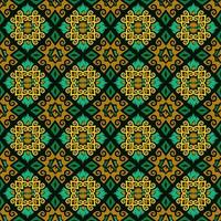 patrón sin costuras de patrón étnico dayak.motivo de tela indonesia tradicional.patrón de borneo. inspiración de diseño vectorial. textil creativo para moda o tela vector