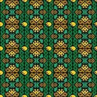 seamless patern of dayak ethnic pattern.traditional Indonesian fabric motif.borneo pattern. vector design inspiration. Creative textile for fashion or cloth