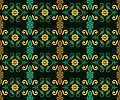 seamless patern of dayak ethnic pattern.traditional Indonesian fabric motif.borneo pattern. vector design inspiration. Creative textile for fashion or cloth