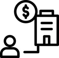 Financer vector illustration on a background.Premium quality symbols.vector icons for concept and graphic design.