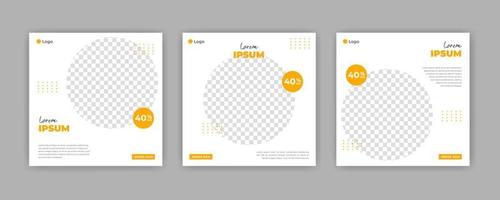 Unique Modern Editable Social Media banner template. Anyone can use this Easy Design Promotion web banner for social media. Modern elegant sales and discount promotions - Vector. vector