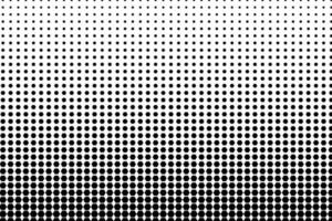 Circular halftone dots vector background