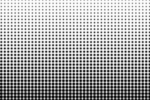 Circular halftone dots vector background