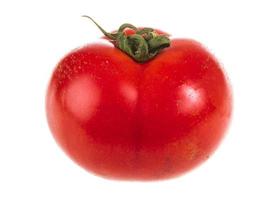 Tomato isolated on white background. photo