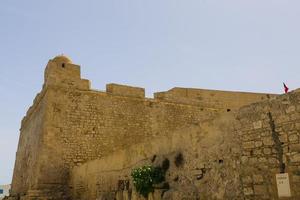 ruina antigua fortaleza en mahdia túnez foto