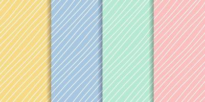 Line pattern collection set hand drawn syle. Vector illustration