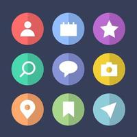 Icon set vector for your website, mobile apps and others