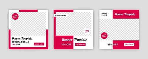 Unique Modern Editable Social Media banner template. Anyone can use this Easy Design Promotion web banner for social media. Modern elegant sales and discount promotions - Vector. vector