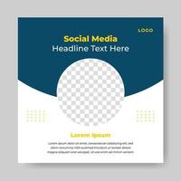 Unique Modern Editable Social Media banner template. Anyone can use this Easy Design Promotion web banner for social media. Modern elegant sales and discount promotions - Vector. vector