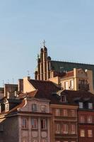 Castle Square in Warsaw, Poland photo