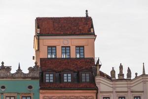 plaza del castillo en varsovia, polonia foto