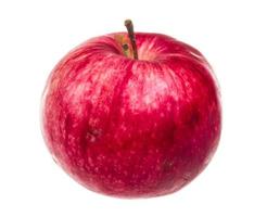 Red apple isolated on white background photo