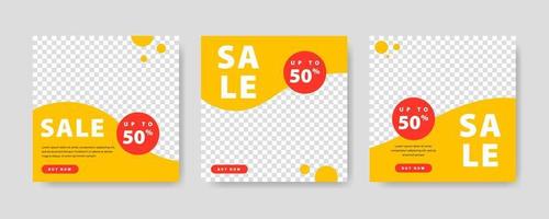 Unique Modern Editable Social Media banner template. Anyone can use this Easy Design Promotion web banner for social media. Modern elegant sales and discount promotions - Vector. vector