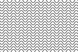 Wave line pattern on white background. Vector illustration