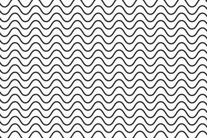 Wave line pattern on white background. Vector illustration