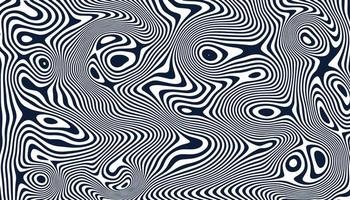 Abstract zigzag lines wave background vector