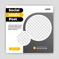 Unique Modern Editable Social Media banner template. Anyone can use this Easy Design Promotion web banner for social media. Modern elegant sales and discount promotions - Vector. vector