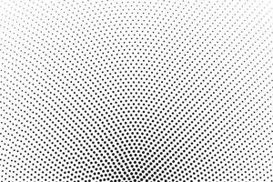 Circular halftone dots vector background