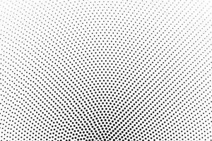 Circular halftone dots vector background