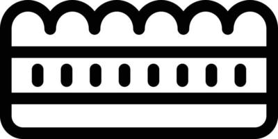 Mattress vector illustration on a background.Premium quality symbols.vector icons for concept and graphic design.