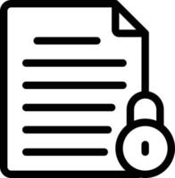 File lock vector illustration on a background.Premium quality symbols.vector icons for concept and graphic design.