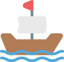 boat vector illustration on a background.Premium quality symbols.vector icons for concept and graphic design.