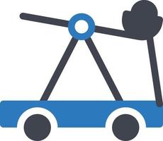 catapult vector illustration on a background.Premium quality symbols.vector icons for concept and graphic design.