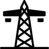 ilustración de vector de torre en un fondo. símbolos de calidad premium. iconos vectoriales para concepto y diseño gráfico.