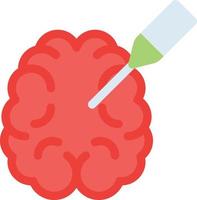 Brain injection vector illustration on a background.Premium quality symbols.vector icons for concept and graphic design.