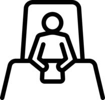 office meeting vector illustration on a background.Premium quality symbols.vector icons for concept and graphic design.