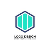 Abstract logo template vector