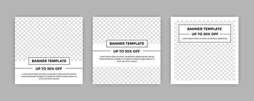 Unique Modern Editable Social Media banner template. Anyone can use this Easy Design Promotion web banner for social media. Modern elegant sales and discount promotions - Vector. vector
