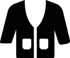 Ilustración de vector de chaqueta en un fondo. Símbolos de calidad premium. Iconos vectoriales para concepto y diseño gráfico.