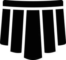 skirt vector illustration on a background.Premium quality symbols.vector icons for concept and graphic design.