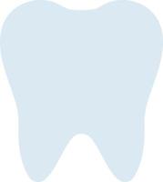 ilustración vectorial de dientes en un fondo. símbolos de calidad premium. iconos vectoriales para concepto y diseño gráfico. vector