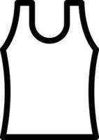 sleeveless vector illustration on a background.Premium quality symbols.vector icons for concept and graphic design.