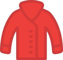 coat vector illustration on a background.Premium quality symbols.vector icons for concept and graphic design.