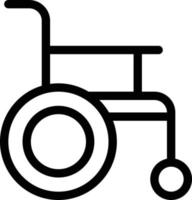 wheelchair vector illustration on a background.Premium quality symbols.vector icons for concept and graphic design.