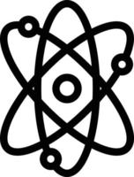 atom vector illustration on a background.Premium quality symbols.vector icons for concept and graphic design.