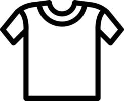 ilustración de vector de camiseta en un fondo. símbolos de calidad premium. iconos vectoriales para concepto y diseño gráfico.