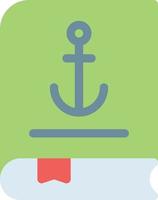 Nautical book vector illustration on a background.Premium quality symbols.vector icons for concept and graphic design.