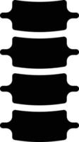 Spine vector illustration on a background.Premium quality symbols.vector icons for concept and graphic design.