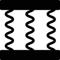 Mattress springs vector illustration on a background.Premium quality symbols.vector icons for concept and graphic design.