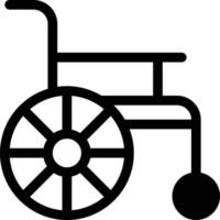 wheelchair vector illustration on a background.Premium quality symbols.vector icons for concept and graphic design.