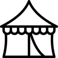 Tent vector illustration on a background.Premium quality symbols.vector icons for concept and graphic design.